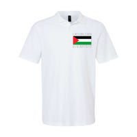 I Stand with Palestine Softstyle Adult Sport Polo