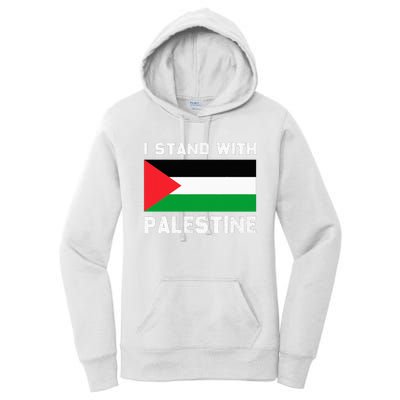 I Stand with Palestine Women's Pullover Hoodie