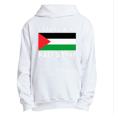 I Stand with Palestine Urban Pullover Hoodie