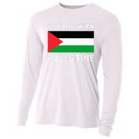 I Stand with Palestine Cooling Performance Long Sleeve Crew