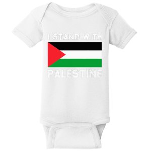 I Stand with Palestine Baby Bodysuit