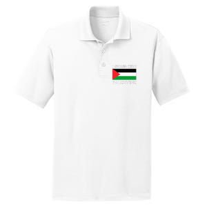 I Stand with Palestine PosiCharge RacerMesh Polo