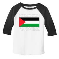 I Stand with Palestine Toddler Fine Jersey T-Shirt