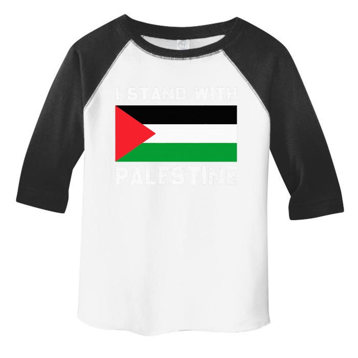 I Stand with Palestine Toddler Fine Jersey T-Shirt