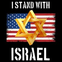 I Stand With Israel Israel Palestine Conflict Support Israel Cooling Performance Crew T-Shirt