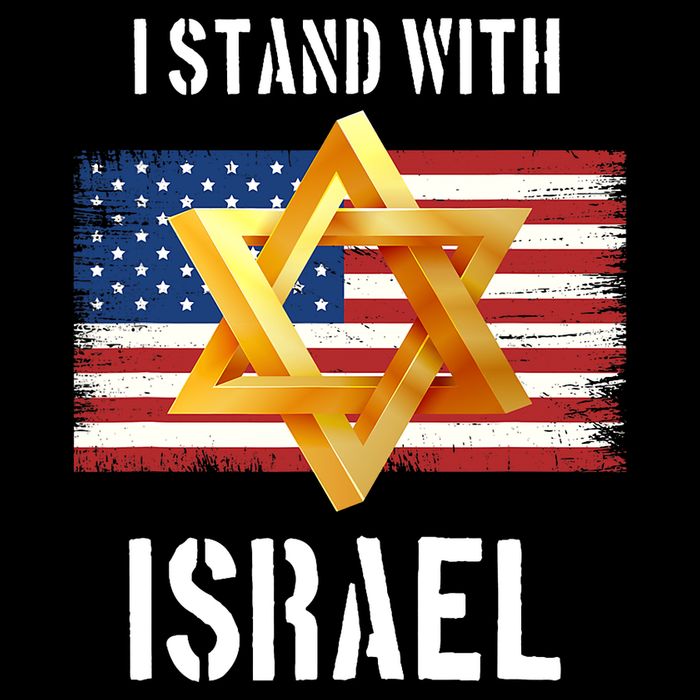 I Stand With Israel Israel Palestine Conflict Support Israel Cooling Performance Crew T-Shirt