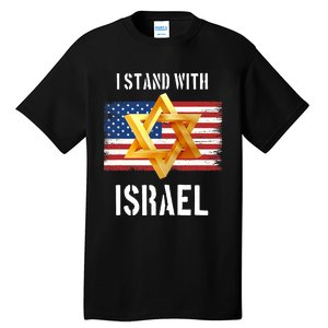 I Stand With Israel Israel Palestine Conflict Support Israel Tall T-Shirt