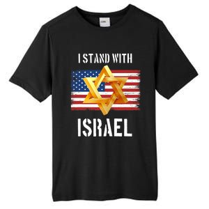 I Stand With Israel Israel Palestine Conflict Support Israel Tall Fusion ChromaSoft Performance T-Shirt