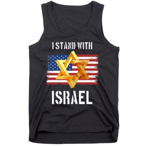 I Stand With Israel Israel Palestine Conflict Support Israel Tank Top