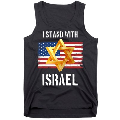 I Stand With Israel Israel Palestine Conflict Support Israel Tank Top