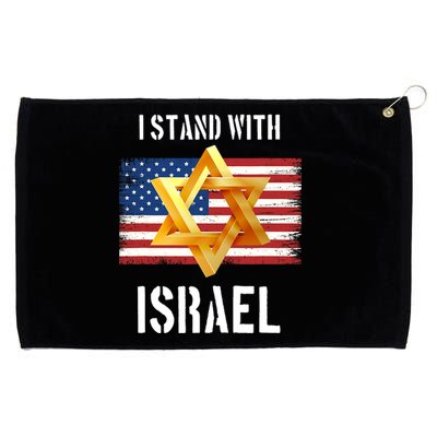 I Stand With Israel Israel Palestine Conflict Support Israel Grommeted Golf Towel