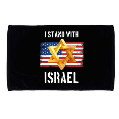 I Stand With Israel Israel Palestine Conflict Support Israel Microfiber Hand Towel