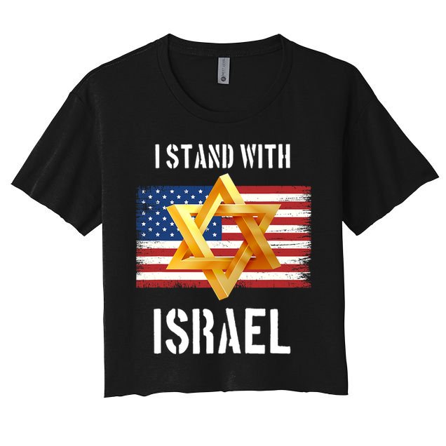 I Stand With Israel Israel Palestine Conflict Support Israel Crop Top
