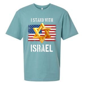 I Stand With Israel Israel Palestine Conflict Support Israel Sueded Cloud Jersey T-Shirt