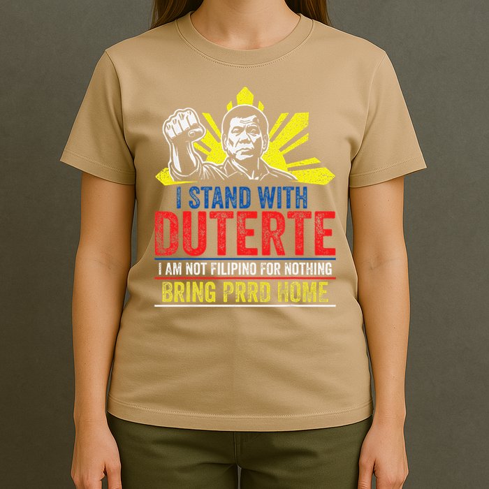 I Stand With Duterte - Support Duterte Philippine DU30 T-Shirt