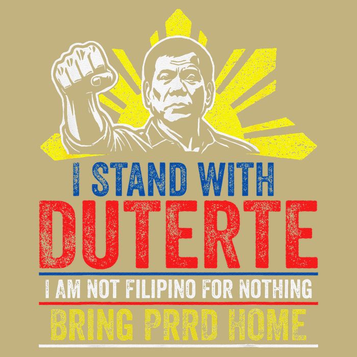 I Stand With Duterte - Support Duterte Philippine DU30 T-Shirt