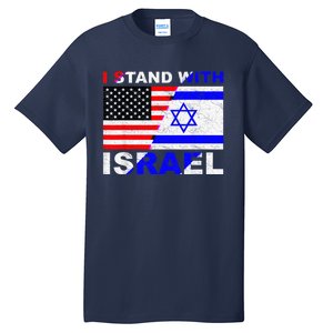 I Stand With Israel, Israeli Palestinian Conflict Pro Israel Tall T-Shirt