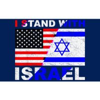 I Stand With Israel, Israeli Palestinian Conflict Pro Israel Bumper Sticker