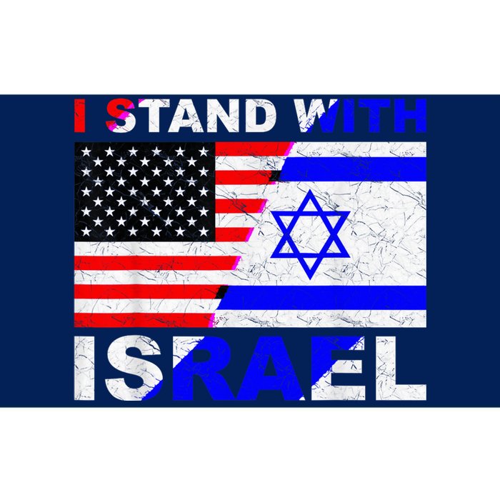 I Stand With Israel, Israeli Palestinian Conflict Pro Israel Bumper Sticker