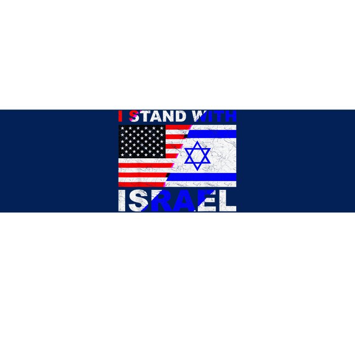 I Stand With Israel, Israeli Palestinian Conflict Pro Israel Bumper Sticker