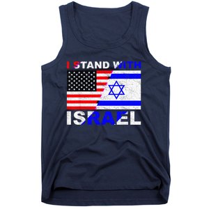 I Stand With Israel, Israeli Palestinian Conflict Pro Israel Tank Top