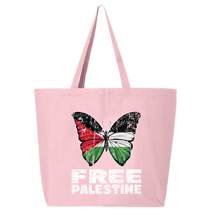 I Stand With Palestine For Their Freedom Free Palestine 25L Jumbo Tote