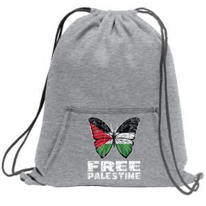 I Stand With Palestine For Their Freedom Free Palestine Sweatshirt Cinch Pack Bag