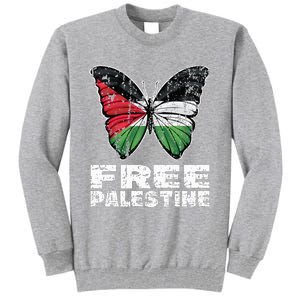 I Stand With Palestine For Their Freedom Free Palestine Tall Sweatshirt