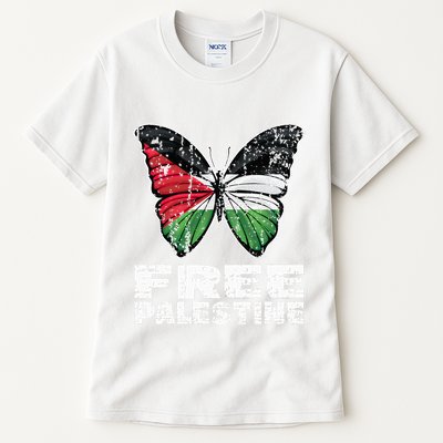 I Stand With Palestine For Their Freedom Free Palestine Tall T-Shirt