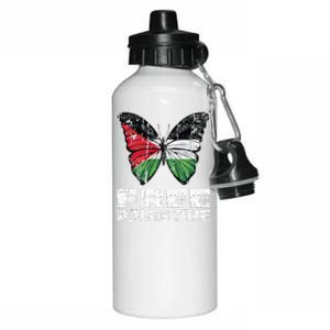 I Stand With Palestine For Their Freedom Free Palestine Aluminum Water Bottle