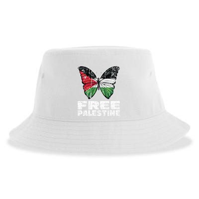 I Stand With Palestine For Their Freedom Free Palestine Sustainable Bucket Hat