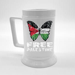 I Stand With Palestine For Their Freedom Free Palestine Beer Stein