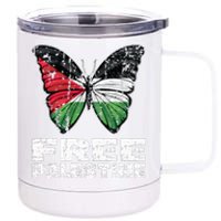 I Stand With Palestine For Their Freedom Free Palestine 12 oz Stainless Steel Tumbler Cup