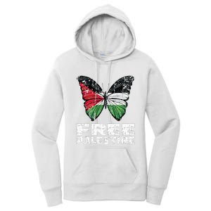 I Stand With Palestine For Their Freedom Free Palestine Women's Pullover Hoodie