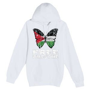 I Stand With Palestine For Their Freedom Free Palestine Premium Pullover Hoodie