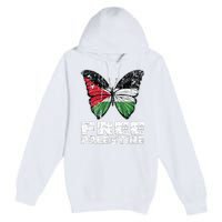 I Stand With Palestine For Their Freedom Free Palestine Premium Pullover Hoodie