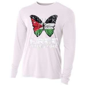 I Stand With Palestine For Their Freedom Free Palestine Cooling Performance Long Sleeve Crew