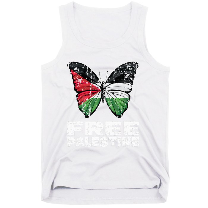 I Stand With Palestine For Their Freedom Free Palestine Tank Top