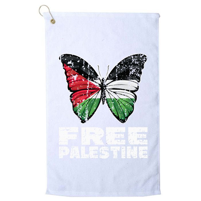 I Stand With Palestine For Their Freedom Free Palestine Golf Towel