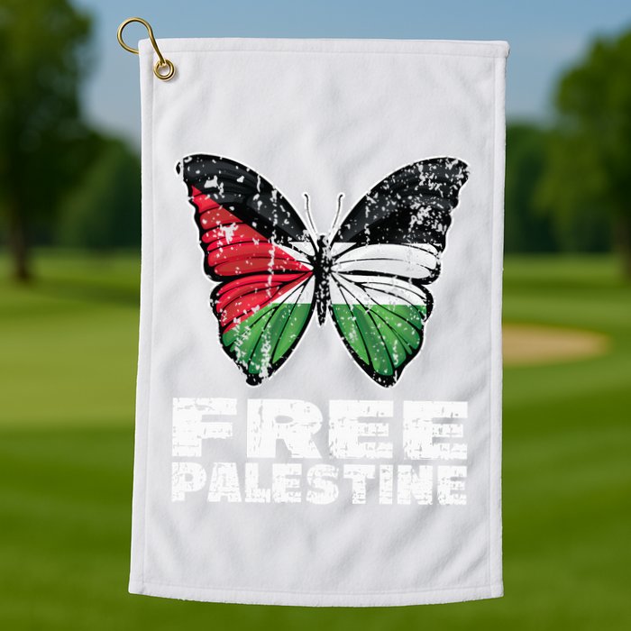 I Stand With Palestine For Their Freedom Free Palestine Golf Towel