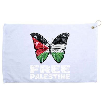 I Stand With Palestine For Their Freedom Free Palestine Grommeted Golf Towel