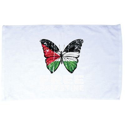I Stand With Palestine For Their Freedom Free Palestine Microfiber Hand Towel