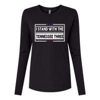 I Stand With the Tennessee Three Womens Cotton Relaxed Long Sleeve T-Shirt