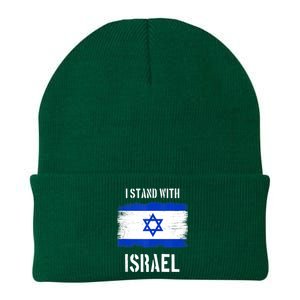 I Stand With Israel Israel Palestine Conflict Support Israel Knit Cap Winter Beanie