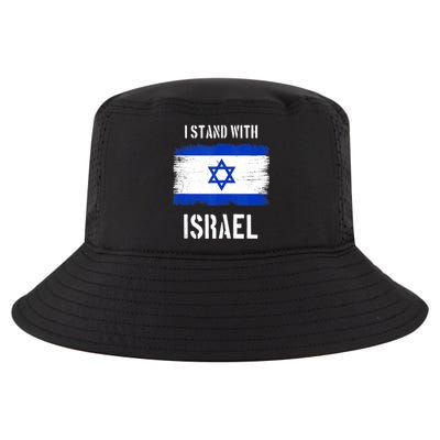 I Stand With Israel Israel Palestine Conflict Support Israel Cool Comfort Performance Bucket Hat