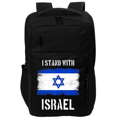 I Stand With Israel Israel Palestine Conflict Support Israel Impact Tech Backpack