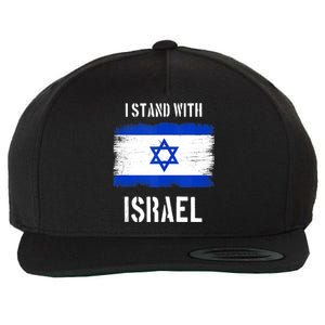 I Stand With Israel Israel Palestine Conflict Support Israel Wool Snapback Cap