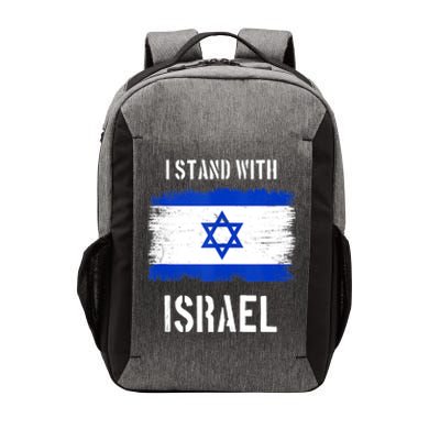 I Stand With Israel Israel Palestine Conflict Support Israel Vector Backpack