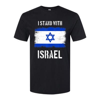 I Stand With Israel Israel Palestine Conflict Support Israel Softstyle® CVC T-Shirt