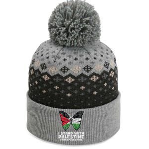 I Stand With Palestine For Their Freedom Free Palestine The Baniff Cuffed Pom Beanie